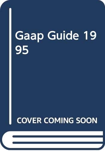 Gaap Guide 1995