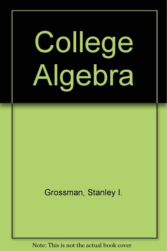 College Algebra