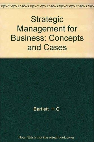 Cases in Strategic Management for Business
