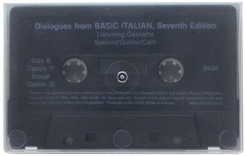 Audio Tape for Basic Italian, 7th