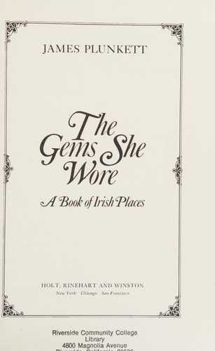 The Gems She Wore: A Book of Irish places