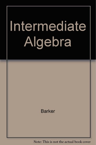Intermediate Algebra