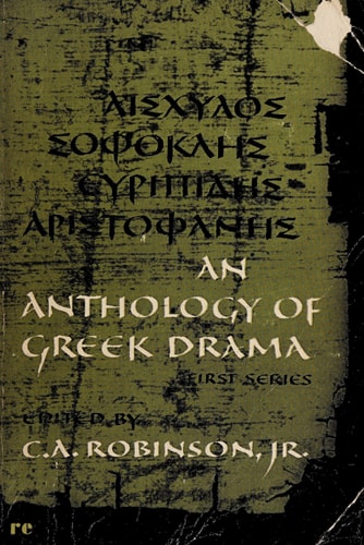 An Anthology of Greek Drama