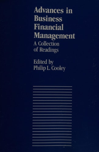Advances in Business Financial Management: A Collection of Readings
