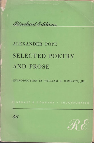 Selected Poetry and Prose