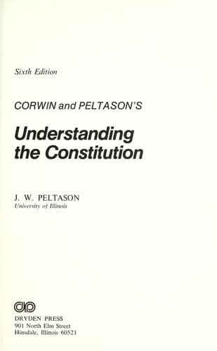Understanding the Constitution