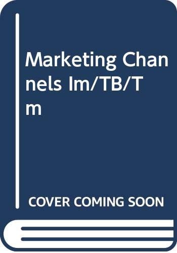 Marketing Channels
