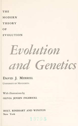Evolution and Genetics