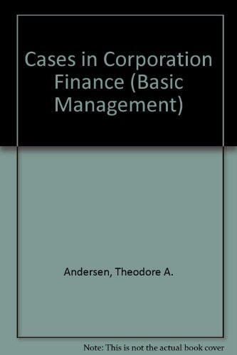 Cases in Corporation Finance