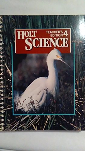 Holt Science 4: Teacher's Edition