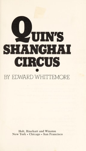 Quin's Shanghai Circus