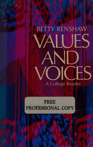 Values and Voices: A College Reader