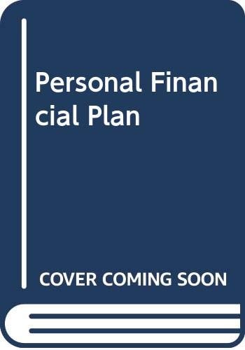Personal Financial Plan