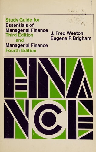 Study Guide for Essentials of Managerial Finance and Managerial Finance