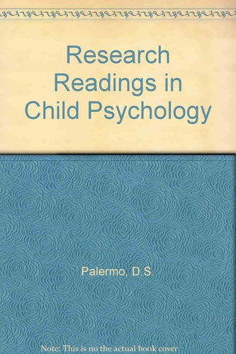 Research Readings in Child Psychology