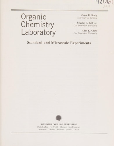 Organic Chem Lab