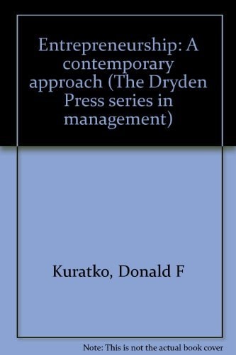 Entrepreneurship: A Contemporary Approach