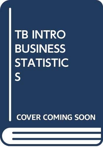 Introduction to Business Statistics