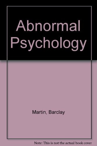 Abnormal Psychology: Clinical and Scientific Perspectives