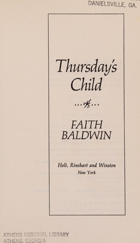 Thursday's Child