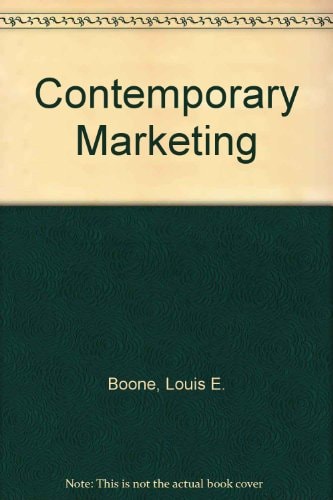 Contemporary Marketing
