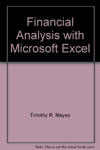 Financial Analysis with Microsoft Excel