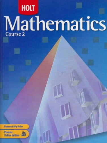 Holt Mathematics Student Edition Course 2