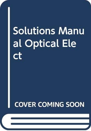 Optical Electronics