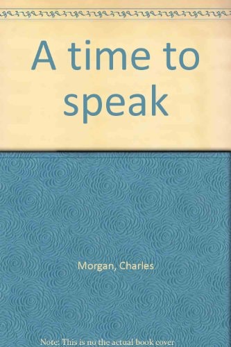 A Time to Speak