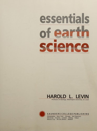 Essentials of Earth Science