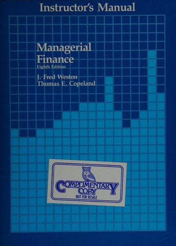 Managerial Finance