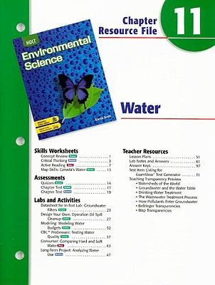 Holt Environmental Science Chapter 11 Resource File