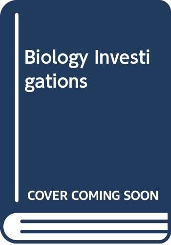 Biology Investigations