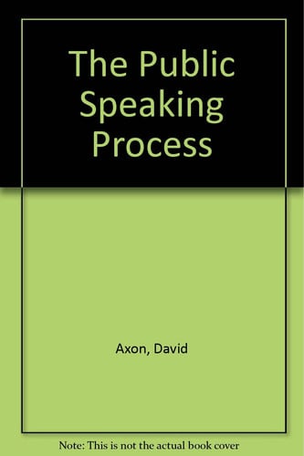 The Public Speaking Process Computer-assisted Speech Organization and Development