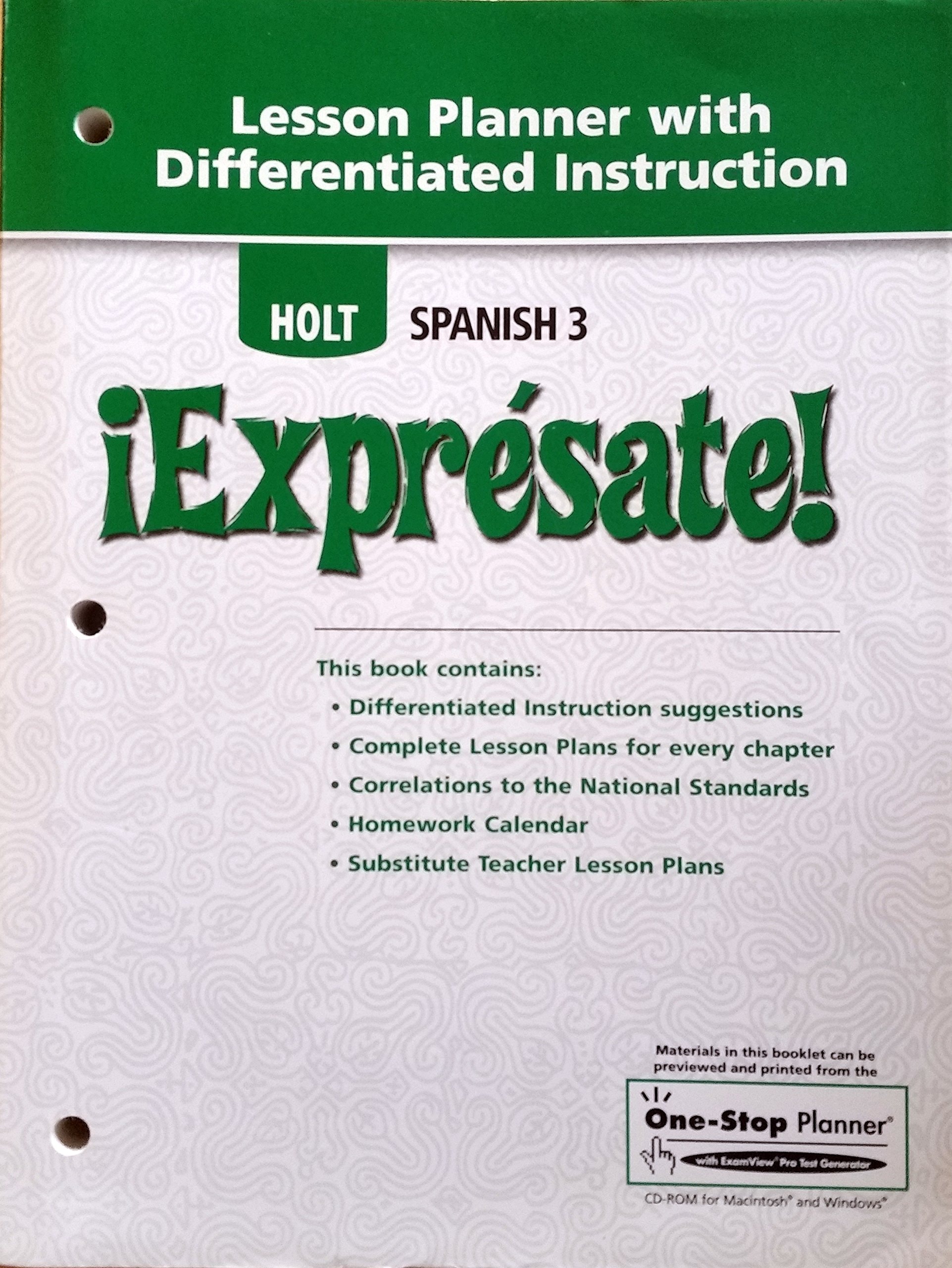 Lesson Plan with Differentiated Expression, Level 3