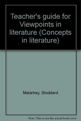 Teacher's Guide for Viewpoints in Literature