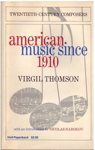 American Music Since 1910