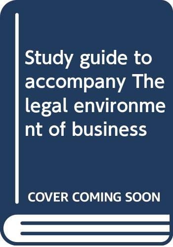 The Legal Environment of Business
