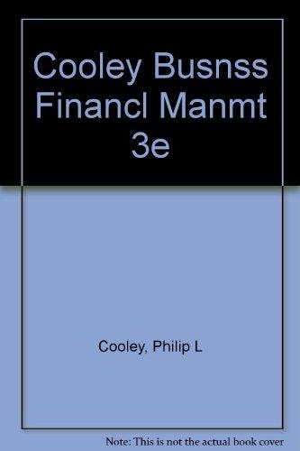 Edition published by Dryden Press