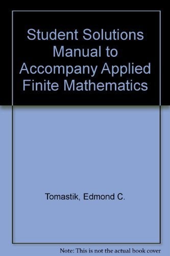 Applied Finite Mathematics