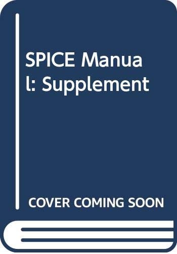 SPICE for Microelectronic Circuits