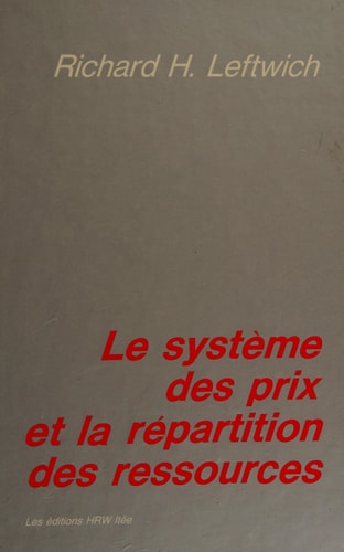 Le système des prix et la répartition des ressources