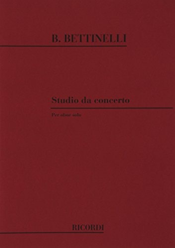 STUDIO DA CONCERTO HAUTBOIS