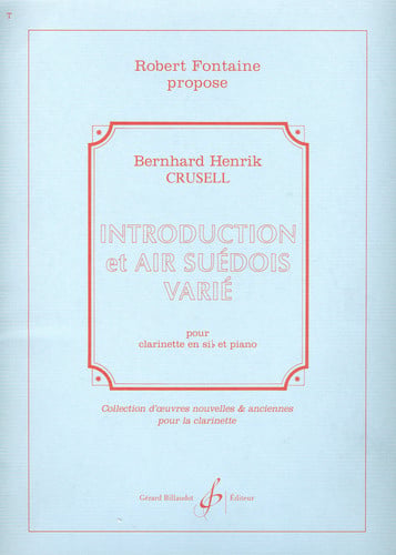 INTRODUCTION ET AIR SUEDOIS VARIE