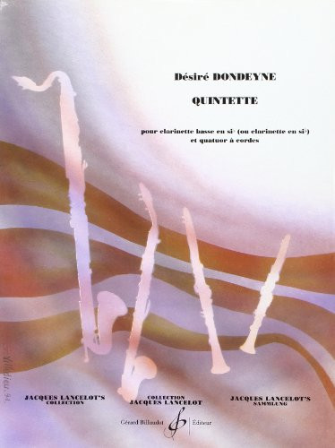 QUINTETTE--PARTITION ET MATERIEL