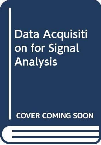 Data acquisition for signal analysis