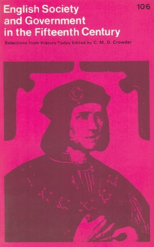 English Society & Government: in the 15th Century (History Today)