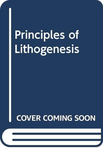 Principles of Lithogenesis Volume 2