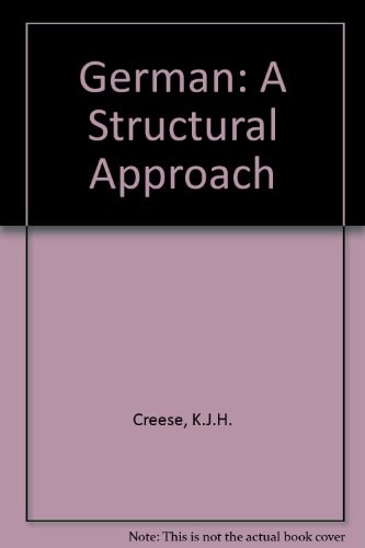 German: Bk. 3: A Structural Approach