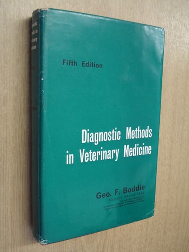 Diagnostic methods in veterinary medicine,